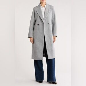 Sam Edelman Light Gray Coat size M BNWOT